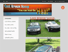 Tablet Screenshot of coolbreezescoop.com